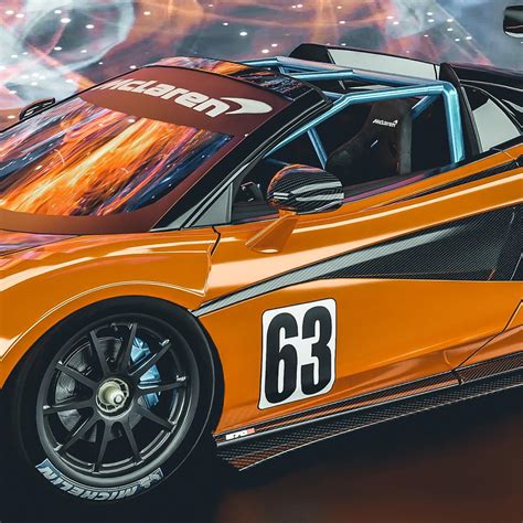 McLaren 570s Spider Turns Unlikely GT3 Racer With CGI Roll Cage and Eerie Nebula - autoevolution