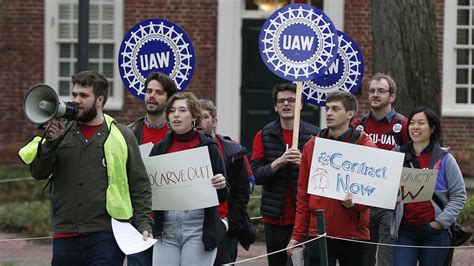 Harvard Graduate Students Strike Over Wages, Health Care And Protections : NPR