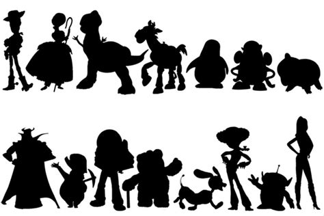 Silhouettes: Toy Story Characters Quiz