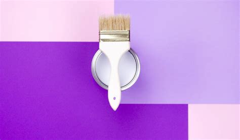 Trendy purple wall paint designs for your home - GAGA INDIA