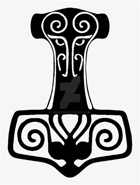 Hammer Drawing Mjolnir - Mjölnir - Free Transparent PNG Download - PNGkey