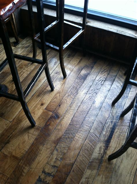 Distressed wood floors. Absolutely beautiful Distressed Wood Floors ...