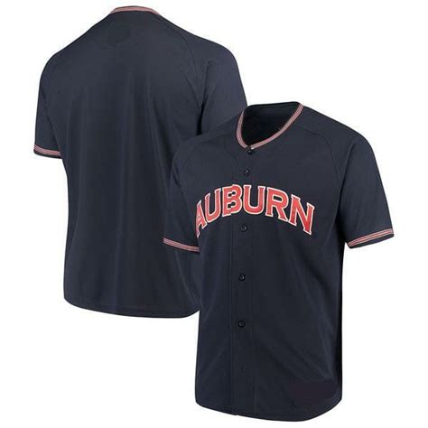 Auburn Tigers Custom Name and Number College Baseball Jersey – Top ...