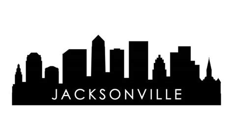 Jacksonville Florida Skyline Silhouettes Illustrations, Royalty-Free Vector Graphics & Clip Art ...