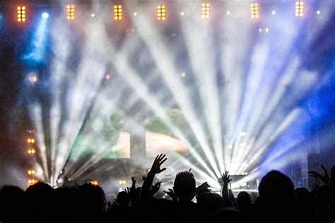 audience, band, club, concert, crowd, dancing, entertainment, festival, group, lights, music ...