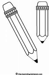 School Pencils Coloring Page Free Printables sketch template
