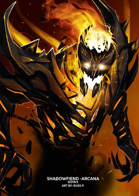 ArtStation - Shadow fiend Arcana Dota 2