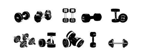 Dumbbell Vector illustration. 24128198 Vector Art at Vecteezy