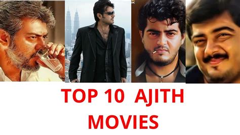 Top 10 Ajith movies | #Thala Ajith Kumar's all time Favorite movies | List before [2020] - YouTube