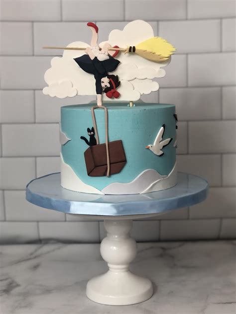 Kiki’s Delivery Service cake I recreated at work this week! : r/cakedecorating