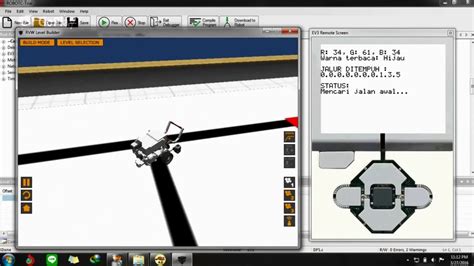 Labyrinth-Solver Robot using ROBOTC Lego Mindstorm EV3 Simulator - YouTube