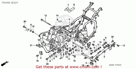 Honda Goldwing 1500 Parts List