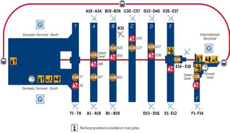 Atl Gate Map / Five tips to speed your way through the airport ... - Atlanta airport map and ...