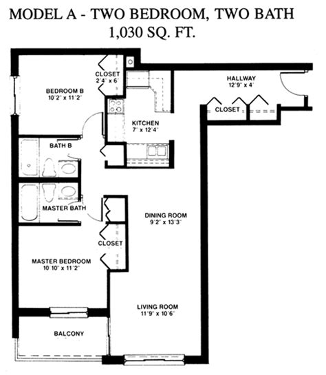 Floor Plans | Woodland Towers