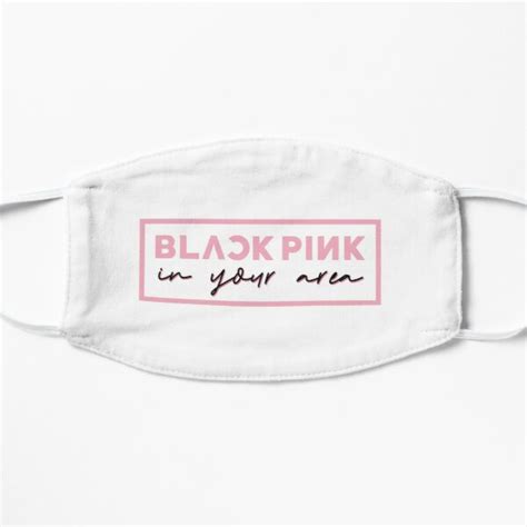 Blackpink Face Masks - BLACKPINK IN YOUR AREA Flat Mask RB0408 ...