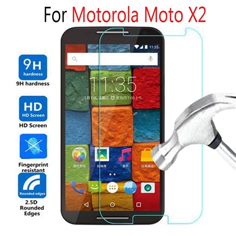 For Motorola Moto X2 Tempered Glass Case For Motorola Moto X2 X 2nd Gen XT1093 XT1094 XT1096 ...