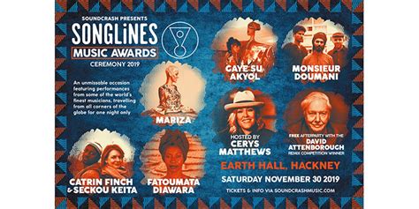 Songlines Music Awards Ceremony – get your tickets now! | Songlines