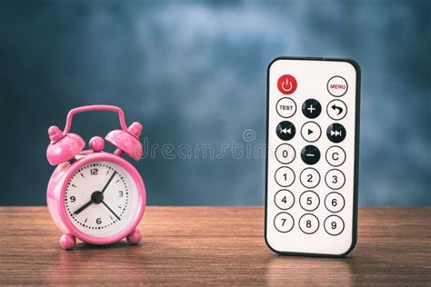 Alarm Clock with Remote Control Stock Photo - Image of second, measurement: 204907884