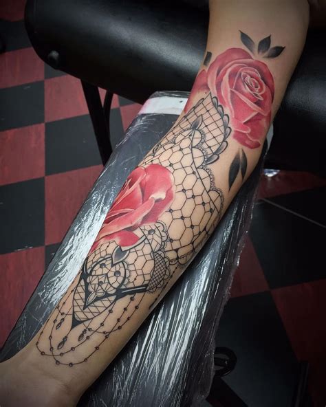 60 Best Lace Tattoo Designs & Meanings - Sexy and Stunning (2019)