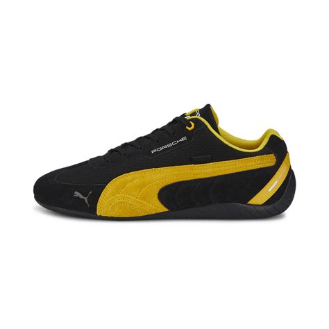 Porsche Legacy Speedcat Driving Shoes | Black - PUMA