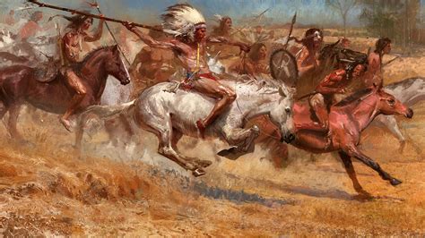 Native American war, spear, battle, Native Americans HD wallpaper ...