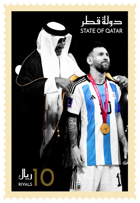 Messi wearing "Bisht" on Behance