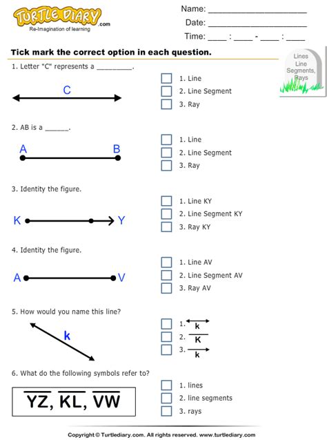 ️Naming Line Segments Worksheet Free Download| Goodimg.co