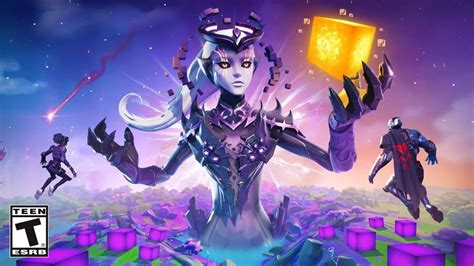 Fortnite Cube Queen Arrives, Ariana Grande monster hunter: New Skins in Fortnitemares 2021