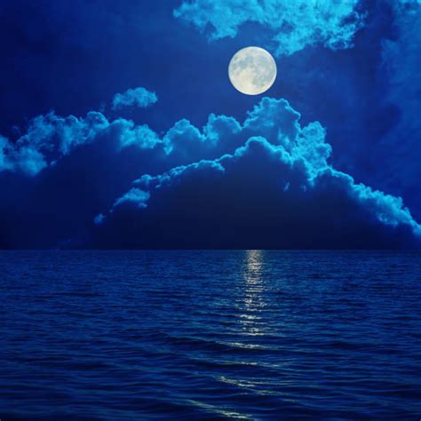 Moon Over Water Stock Photos, Pictures & Royalty-Free Images - iStock