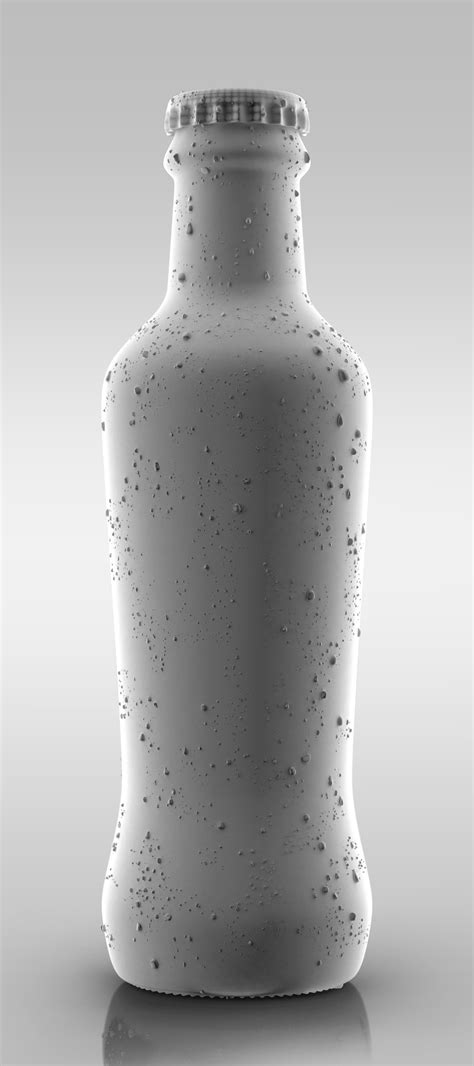 Glass bottles with condensation :: Behance