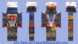 Soldier 76 Minecraft Skin