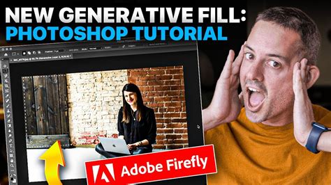 Generative Photoshop Fill by Adobe Firefly (Quick & Easy Tutorial) - YouTube