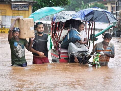 Hatsingimari and Mancachar were the worst-hit - Heavy rainfall causes floods in Assam | The ...