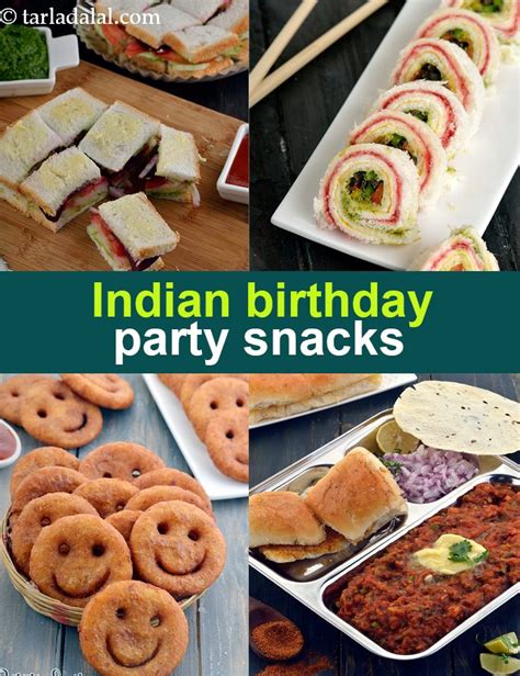 What interesting snacks to serve for Indian Birthday Party!