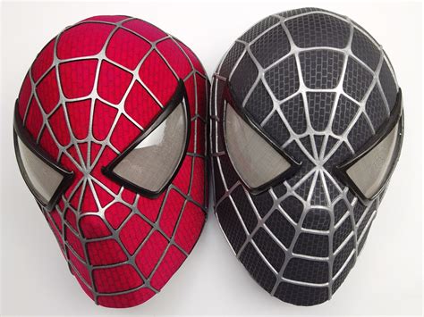 Spiderman Mask Spider Man Mask With Removable Eyes & 3D | Etsy