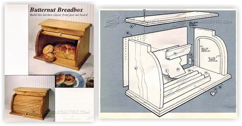 Tambour Bread Box Plans • WoodArchivist