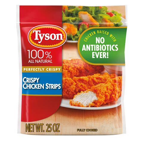 Tyson® Fully Cooked Crispy Chicken Strips, 40 (Frozen) Meijer | lupon ...