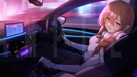 Anime Girl Relaxing Ride 4k Wallpaper,HD Anime Wallpapers,4k Wallpapers ...