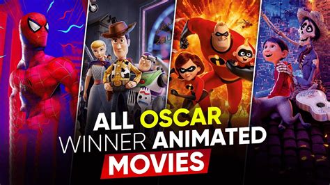 All Oscar Winner Animated Movies | Oscar Winning Animated Movies 2000-2020 | Moviesbolt - YouTube