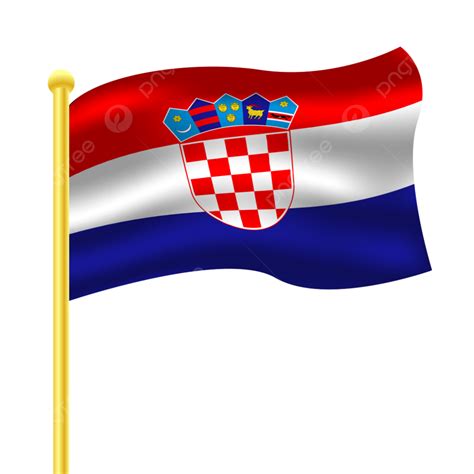 Croatian Waving Flag, Croatia, Croatia Flag, Croatia Day PNG Transparent Clipart Image and PSD ...