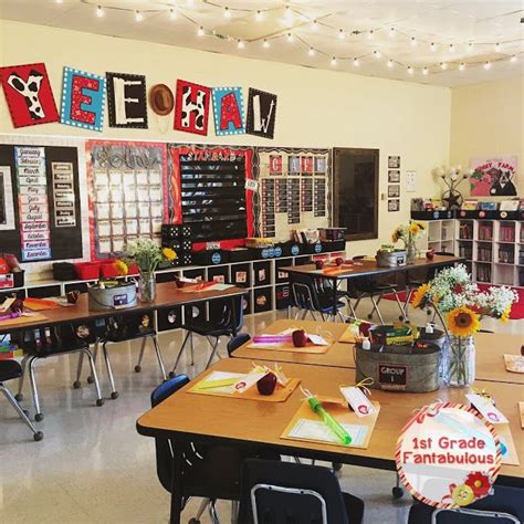 Classroom decorating ideas (Western/Farm) | Third grade classroom, Classroom decor, Third grade