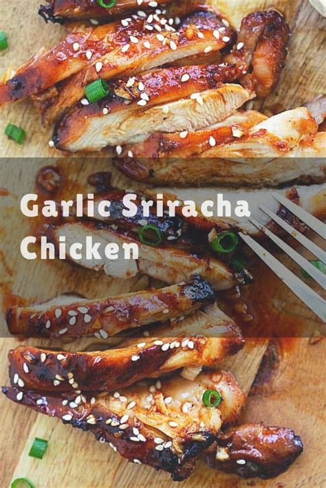 Garlic Sriracha Chicken - Recipes Mom