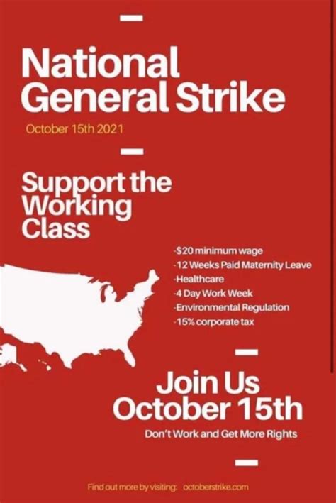 october 15th general strike! : r/IronFrontUSA