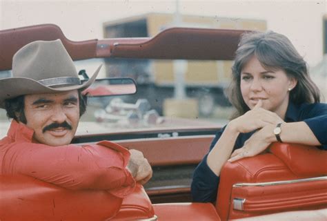 "Smokey And The Bandit" movie still, 1977. L to R: Burt Reynolds, Sally ...