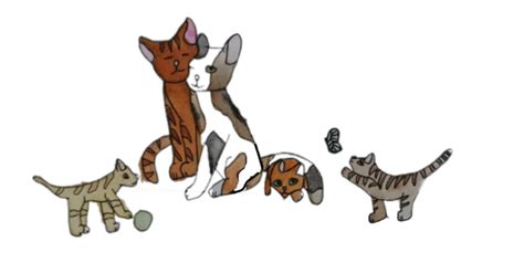 Tawnypelt and her new family in Shadowclan | Warrior Cats