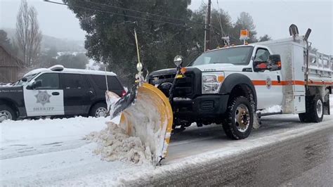 Cold Storm Generates Heavy Rain, Mountain Snow in San Diego Region ...