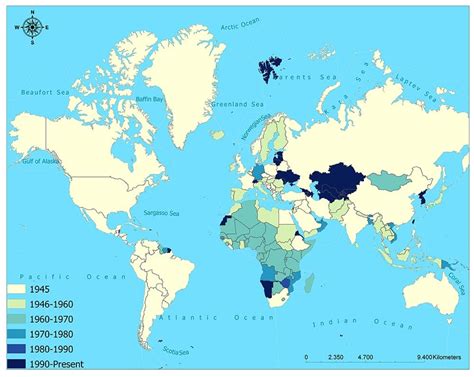 United Nations Member States Map