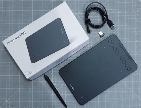 (Hands-On) XP-PEN Deco Mini 7W Review - Wireless graphics tablet for Artists