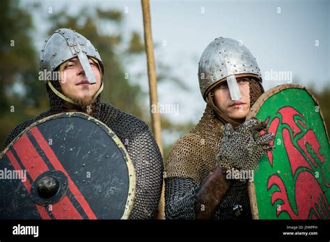 Battle of Hastings historic annual re-enactment in East Sussex, UK Stock Photo - Alamy