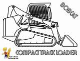 Bobcat Skid Steer Coloring Pages Sketch Page sketch template
